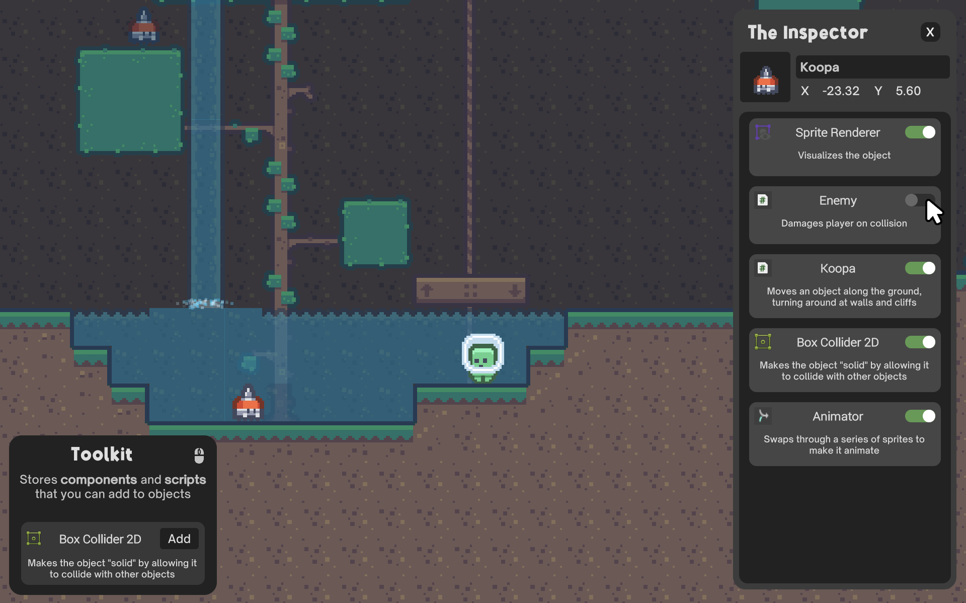 A screenshot from Developer's Day Off