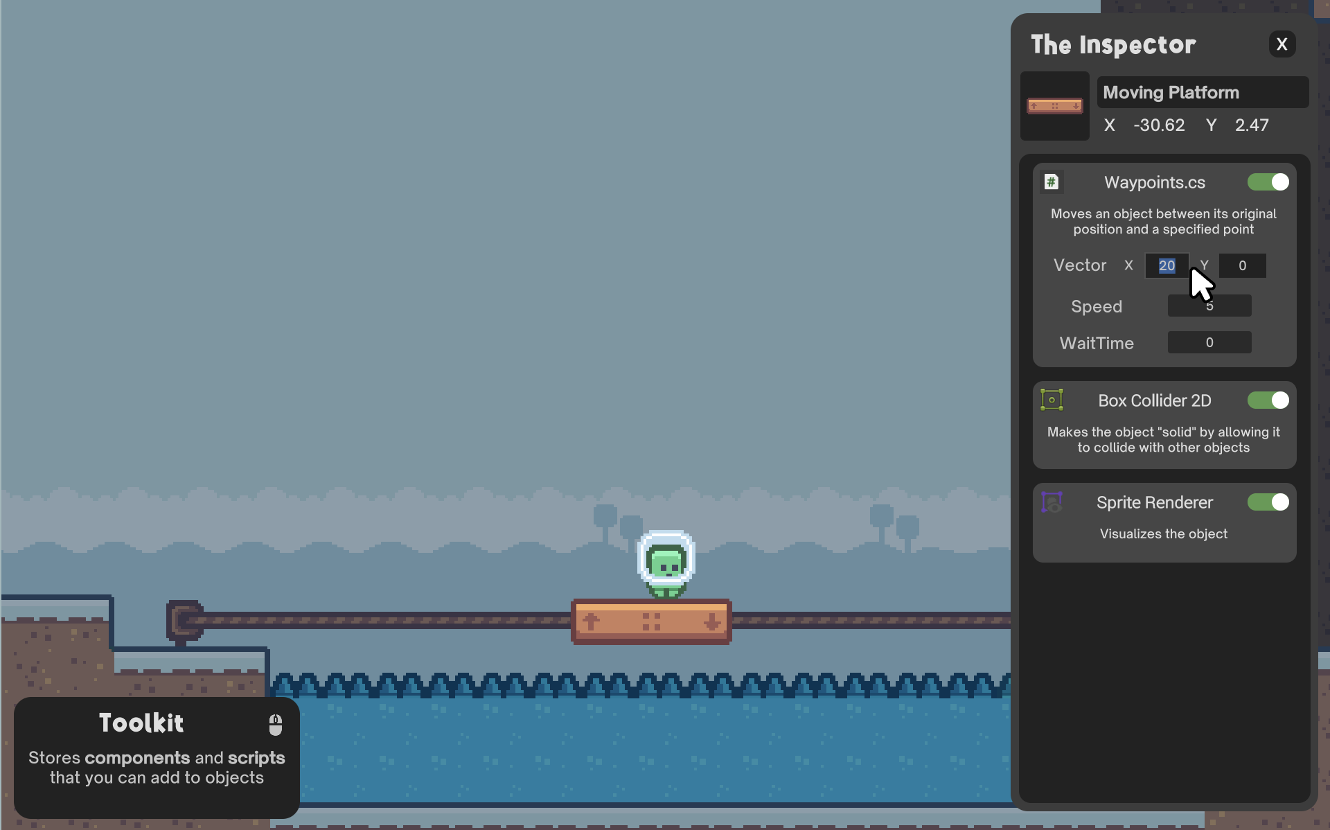 A screenshot from Developer's Day Off